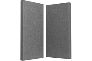 UMIACOUSTICS 2 PCS Acoustic Panel, 47.2" x 23.6" Fiberglass Sound Proof Wall Panels, Sound Absorbing Panels for Studios, Offi