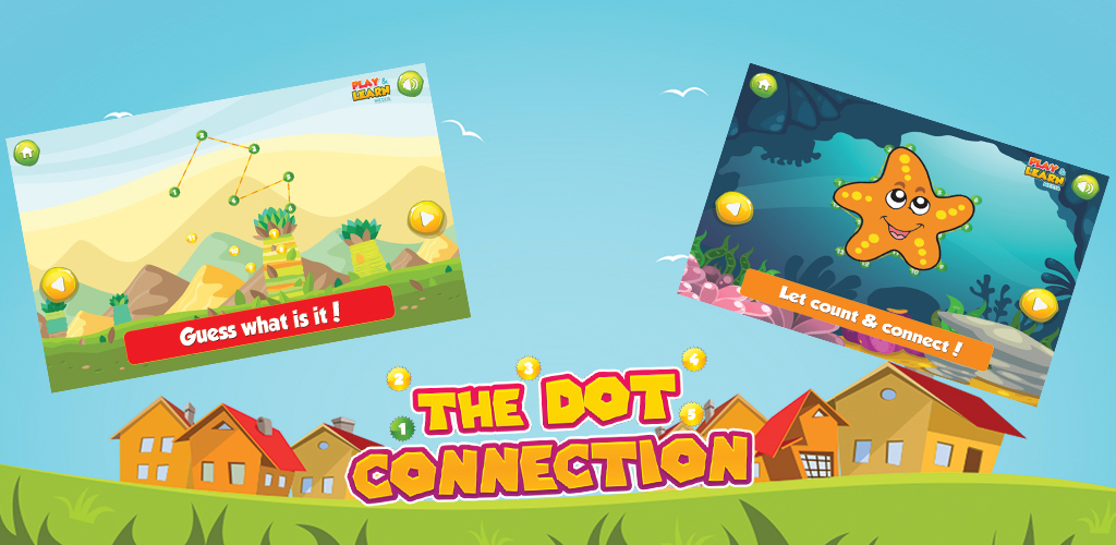 Kids dot to dot connect the dots baby games for one year olds to 8