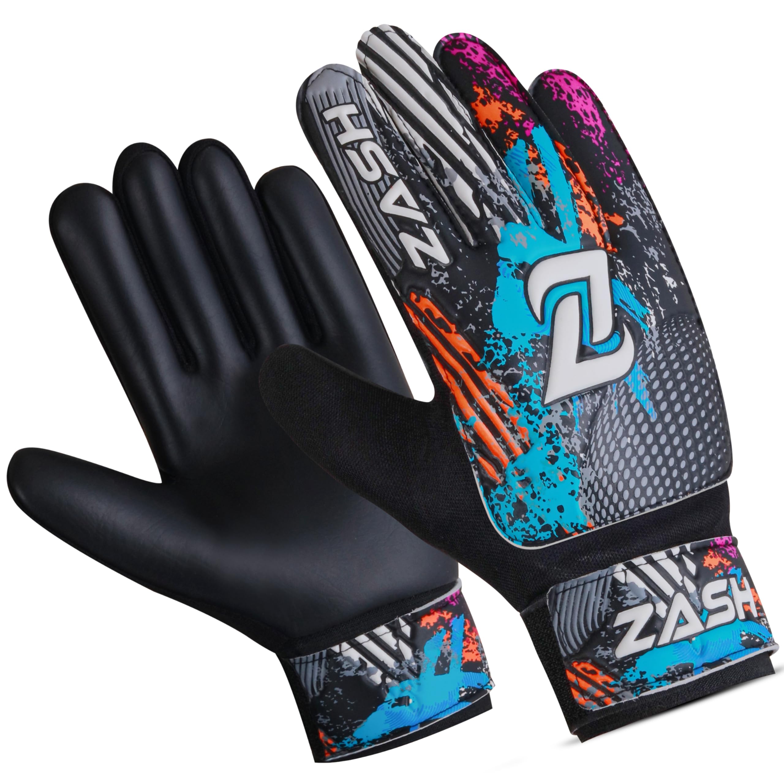 ZASH Soccer Goalie Gloves for Kids, Youth & Adult