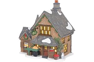 Department 56 Dickens' Village Cotswold Greengrocer Lit Building, 6.61 Inch, Multicolor