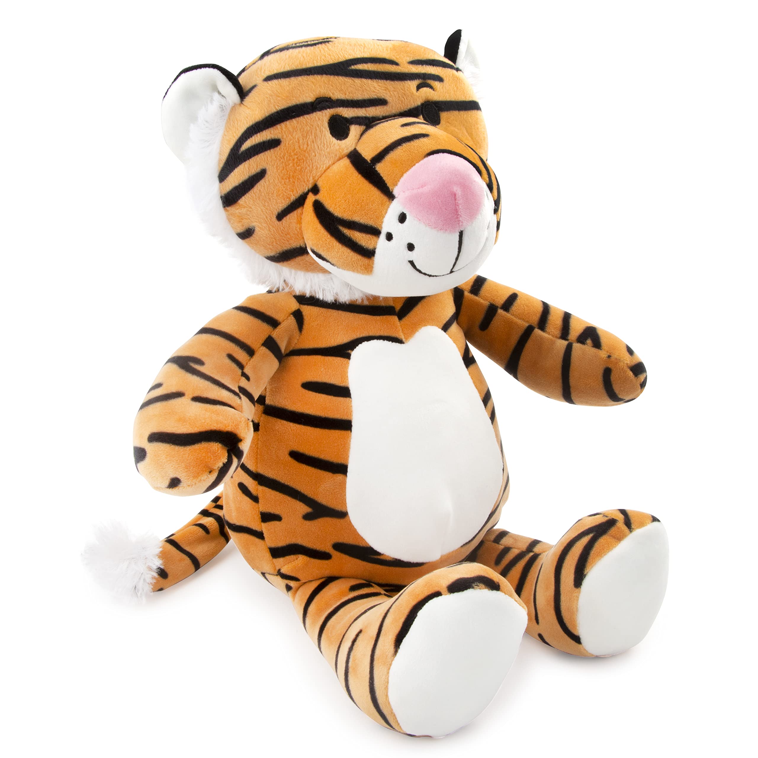 abeec Supersoft Tiger Teddy - Teddy Bear - Soft Toys For Babies - Plush Toys - Stuffed Animal - Gifts For Girls - Gifts For Boys - Baby Teddy For Newborn