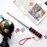 Outus Telescopic Flagpole 2 Pcs 6.65ft Stainless Steel Handheld With 10 Hooks view 6