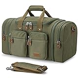 Gonex Canvas Duffle Bag for Travel, Expandable