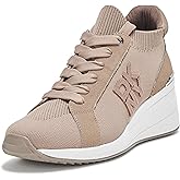 DKNY Women's Kasia Everyday Lace Up Wedge Sneakers