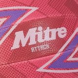 Mitre Attack Netball | Soft-Touch Embossed Grip | Size 5 Official view 4