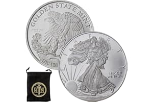 1/10 oz Walking Liberty .999 Fine Silver Round in Heavenly Metals Pouch