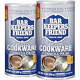 Bar Keepers Friend Cookware Cleanser & Polish - 12oz (2 Pack)