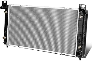 Auto Dynasty 34" Radiator Compatible with 1999-2014 Silverado Suburban Tahoe Sierra Yukon Escalade 4.3L 4.8L 5.3L 6.0L 6.2L AT, DPI 2370 1-Row Aluminum Cooling Radiators