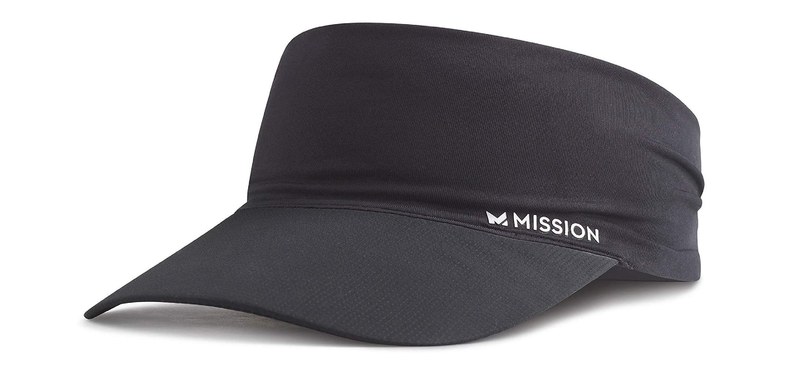 MISSION Cooling Stretchy Visor- Lightweight, No Slip Band, UPF 50
