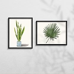 Annecy 8.5x11 Picture Frame Black（2 Pack）, 8.5