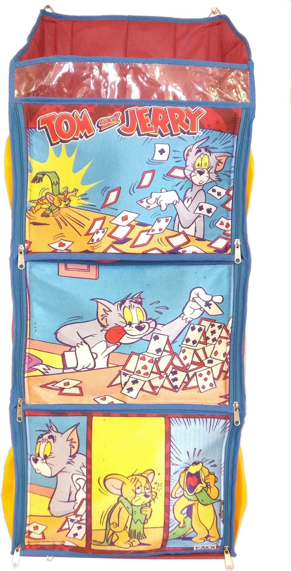 Tom & Jerry Fun Hanging Rack, Folding Wall Hanging Shelves, FR3B_TJ1