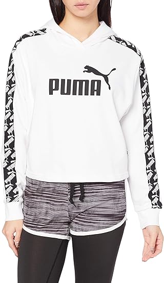 Amazon プーマ パーカー Amplified Cropped Tr レディース トレーナー パーカー 通販