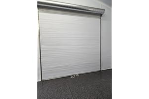 BLUETEX INSULATION BlueTex Roll Up Garage Door Insulation Kit for Cooling Down Metal Buildings – Easy to Install Complete Insulation for 2 Garage Doors Up to 10'x10' or Large Single Door (10'x10' - 2 Doors)