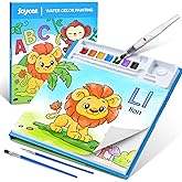 JoyCat Paint with Water Coloring Books for Toddlers, Watercolor Painting Sets for Kids Ages 3-5 4-8, Arts and Crafts Drawing 