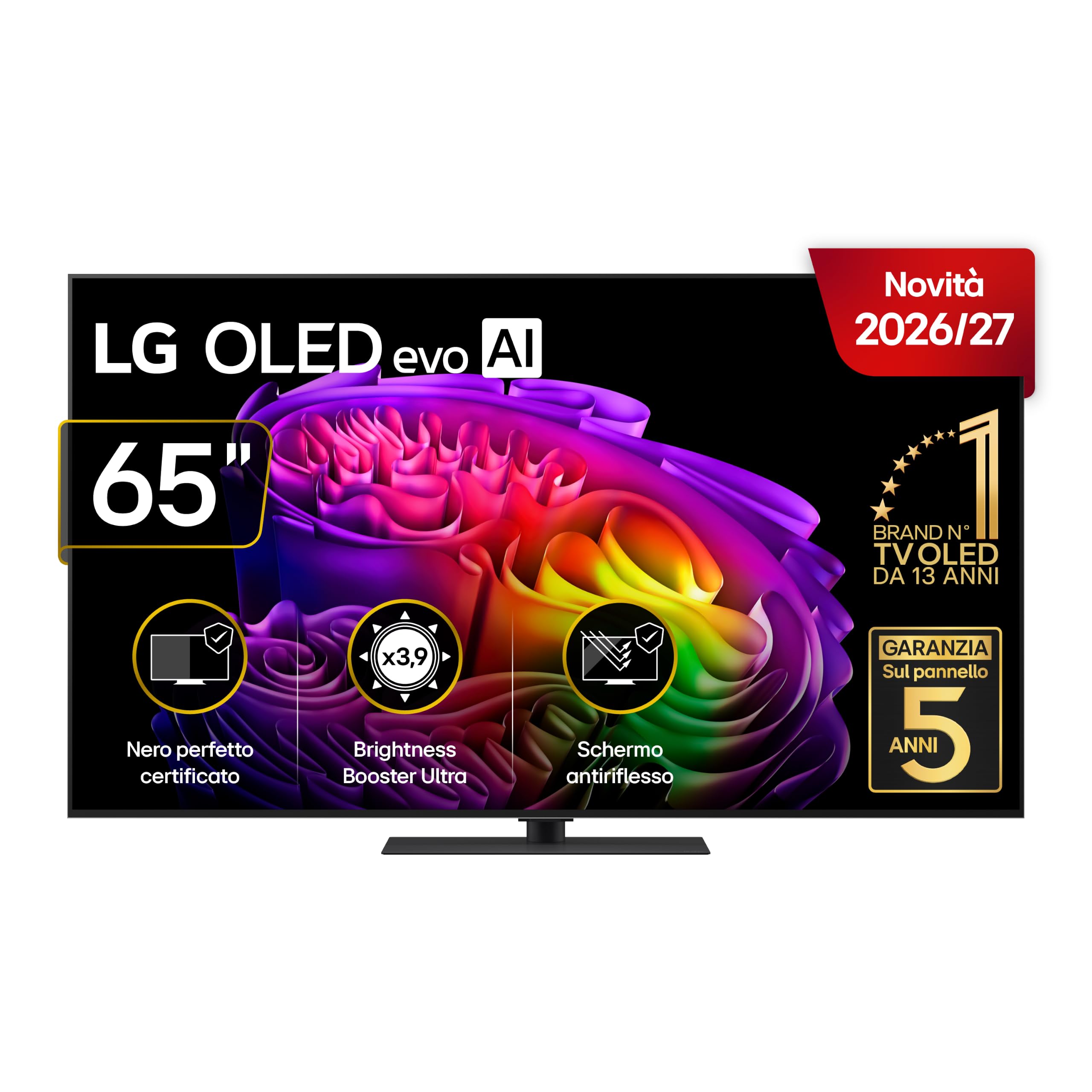 LG OLED evo AI 65 Pollici, Serie G6S 2026 Smart TV 4K - OLED65G66LS