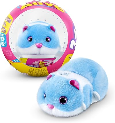 Pets Alive Hamstermania Blue by ZURU Hamster Electronic Pet 20 Sounds