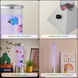 MiniSun 80cm Colour Changing LED Bubble Tower Mood Light with Fish 10pcs view 5