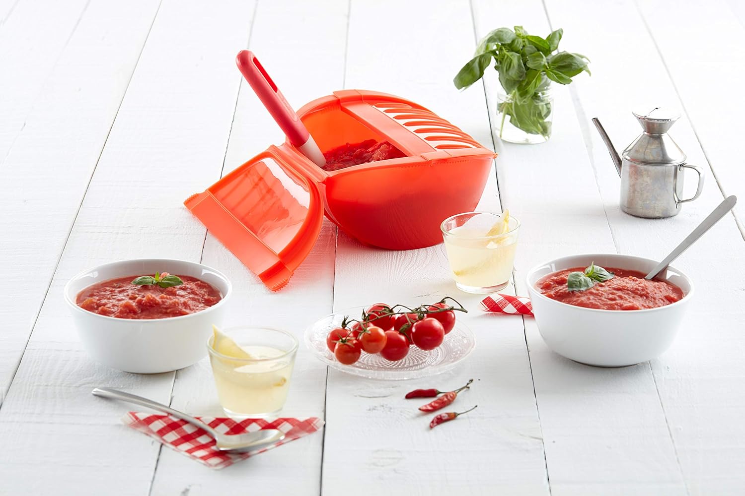 Lékué - Estuche hondo de vapor XL, capacidad de 1000 ml, para 3-4 ...