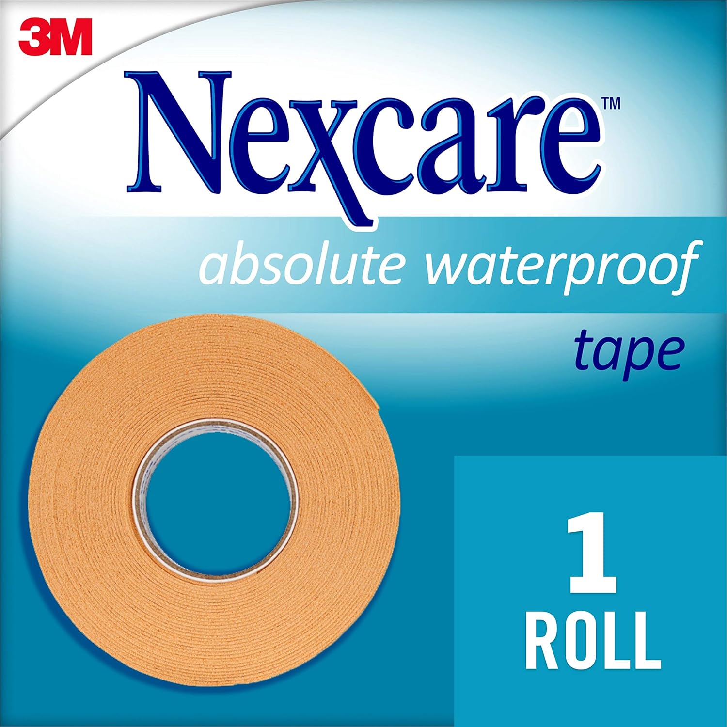 Nexcare Absolute Waterproof Tape: Health & Personal Care