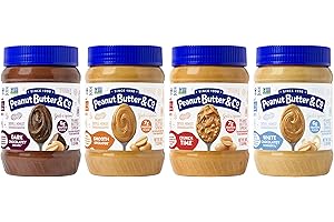 Peanut Butter & Co. Variety Pack, Non-GMO Project Verified, Gluten Free, Vegan, 16 Ounce (Pack of 4)