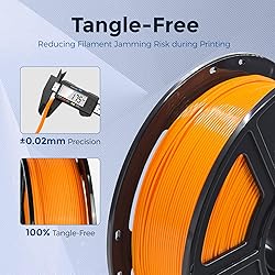 FLASHFORGE PETG Pro Filament 1.75mm Orange, 3D