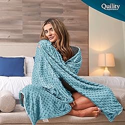 Quility Weighted Blanket for Adults - 20 LB Queen