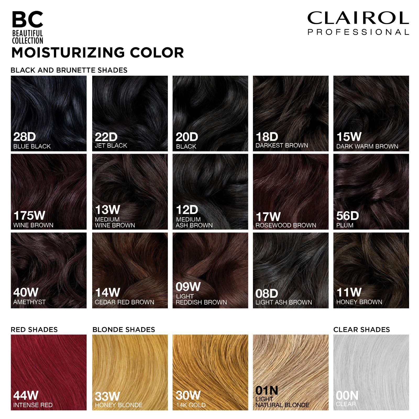 Clairol Professional Beautiful Collection Semi-Permanent Hair Color with Zero Damage for All Hair Textures | Packaging May Vary