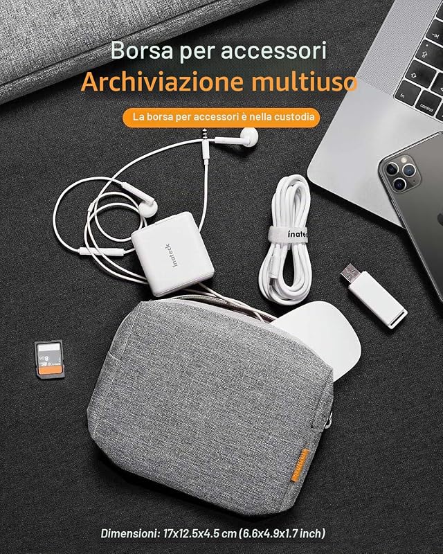 Custodia per Laptop Compatibile con 14 Pollici MacBook Pro M5/M4/M3/M2/M1 Pro/Max A3426 A3427 A3401 A3185 A3112 A2992 A2918 A2779 A2442 2026-2021, 13 Pollici MacBook Air/Pro