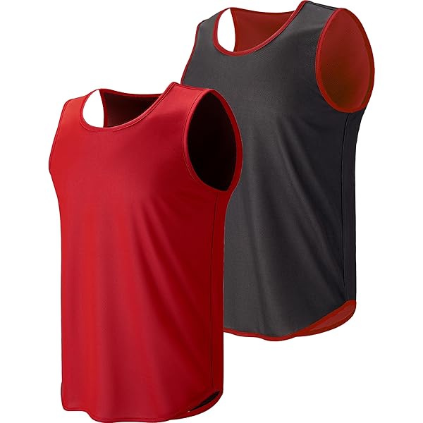 Amazon.com: Epic Men's Full-Court 2-Layer Reversible Tank