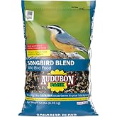 Audubon Park Songbird Wild Bird Seed, 14 lb. | Year-round outdoor bird food for outside feeders
