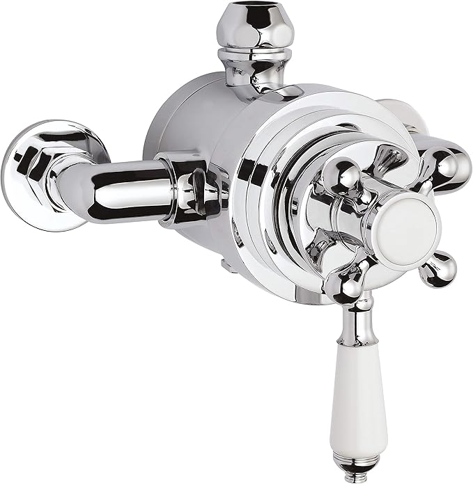 Nuie A3091E Victorian ǀ Traditional Bathroom Thermostatic Shower Dual