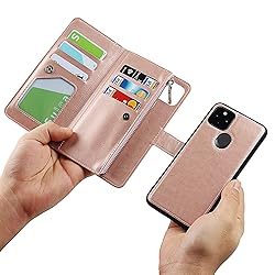 iCoverCase for Google Pixel 4a 5G Wallet Case with