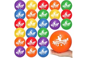 Jerify Foam Dodgeball Set Soft Skin Playground Dodgeballs Bulk, Low Density Foam for Non Sting Dodgeball Sports Equipment for Kids and Adults