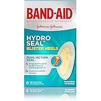 Band-Aid Brand Hydro Seal Adhesive Bandages for Heel Blisters, Waterproof Blister Pad & Hydrocolloid Gel Bandage…
