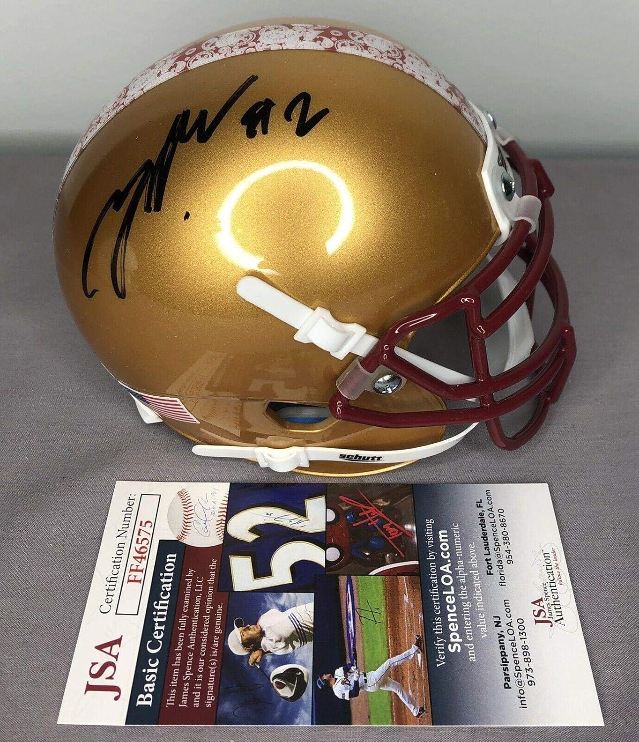 Signed helmet value Clearance
