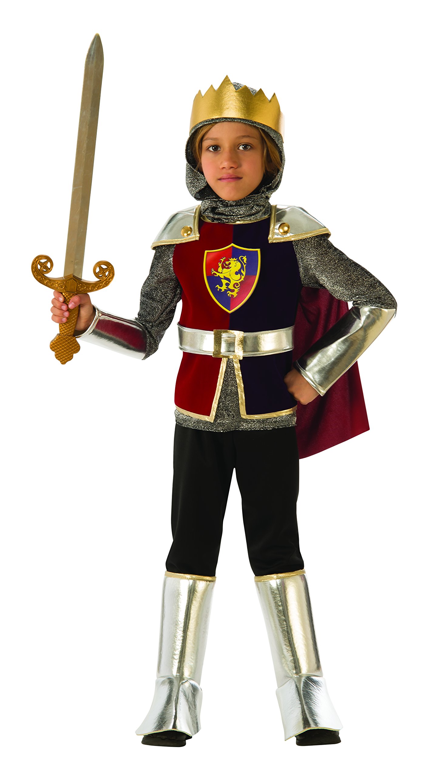 Medieval Costume Royal Knight, Multicolour (Rubies 641138-L)