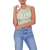 Forever 21 Women's Tie-Strap Smocked Cami