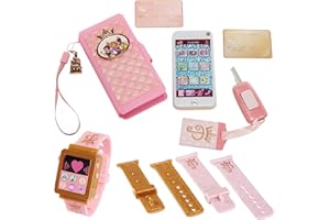 Disney Princess Style Collection Role Play Set with Toy Smartphone and Watch for Girls [Amazon Exclusive]