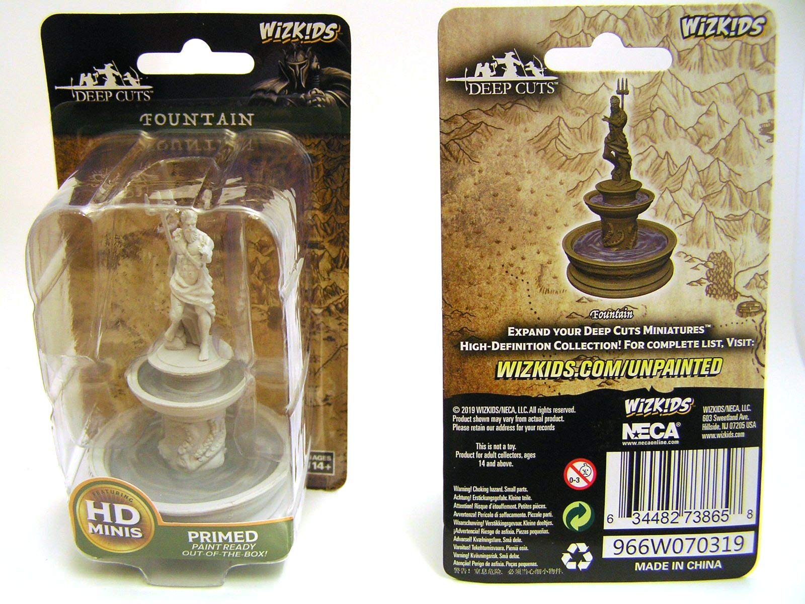 WizKids Deep Cuts Unpainted Miniatures - Fountain