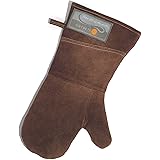 Outset F232 Leather Grill Mitt, 1 EA, Brown