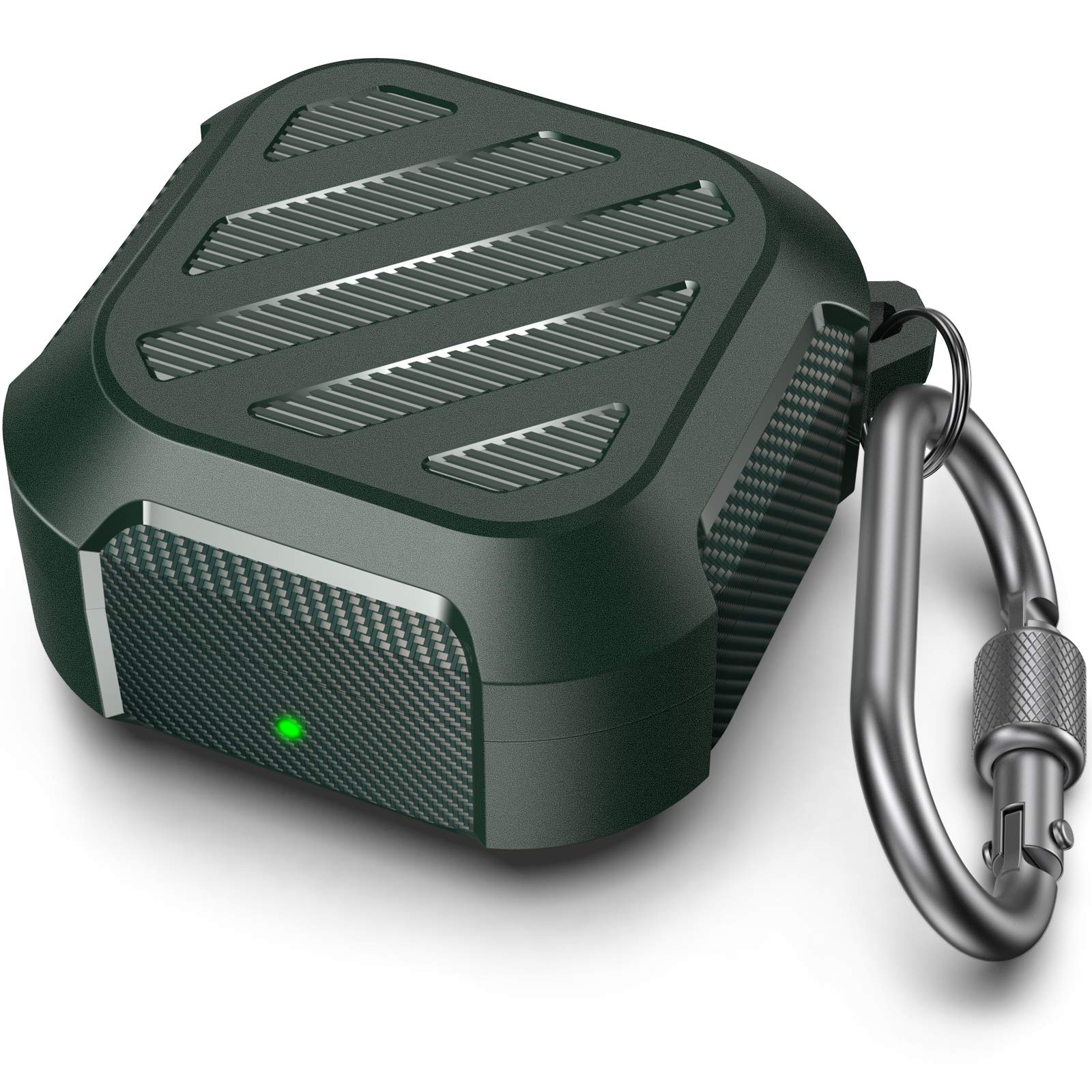 Samsung Galaxy Buds FE Case - Shock-Proof Rugged Protective Cover, Supports Wireless Charging