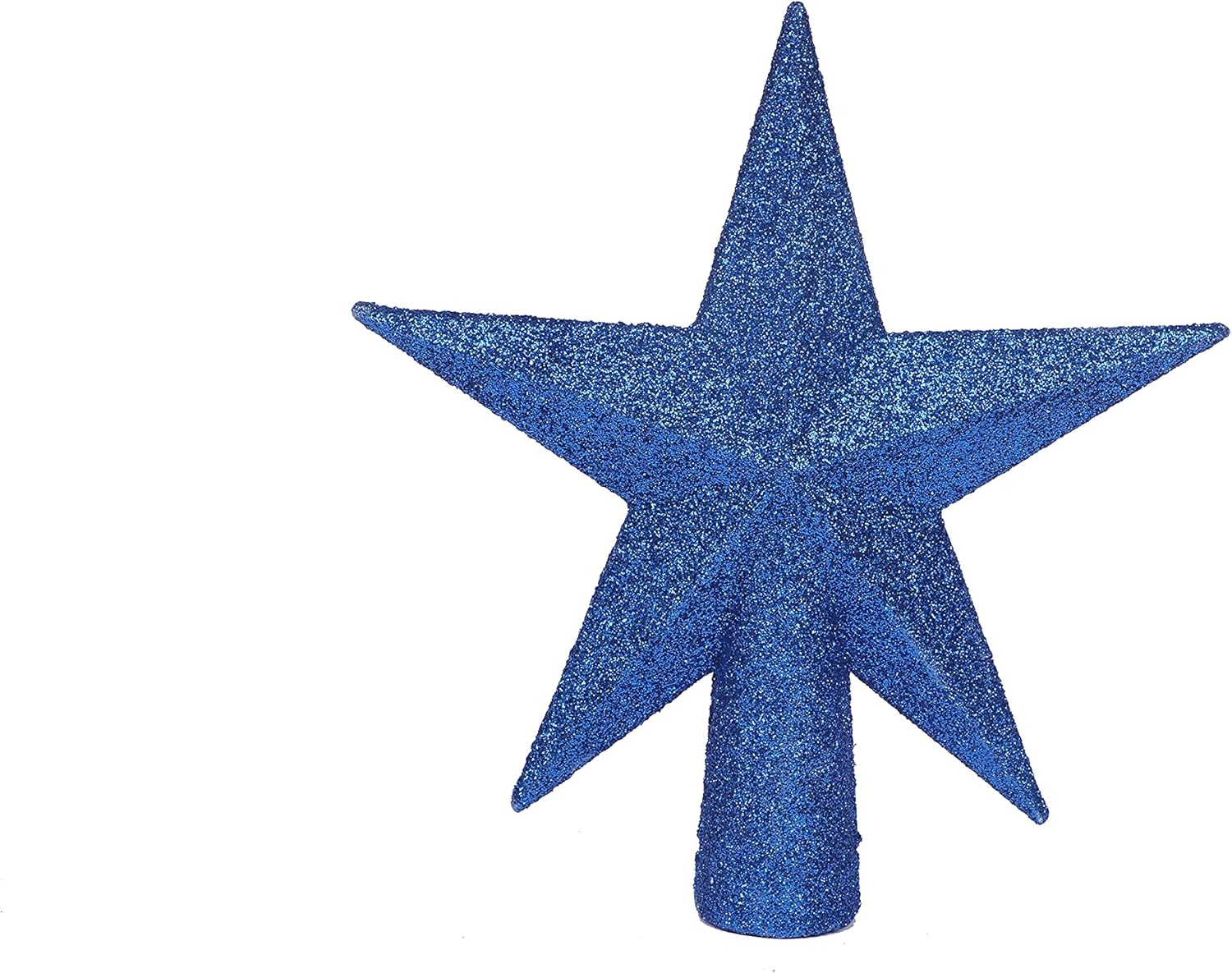 Tree Toppers - YYCRAFT Glitter Star Tree Topper Christmas Decoration-6 Inch,Royal