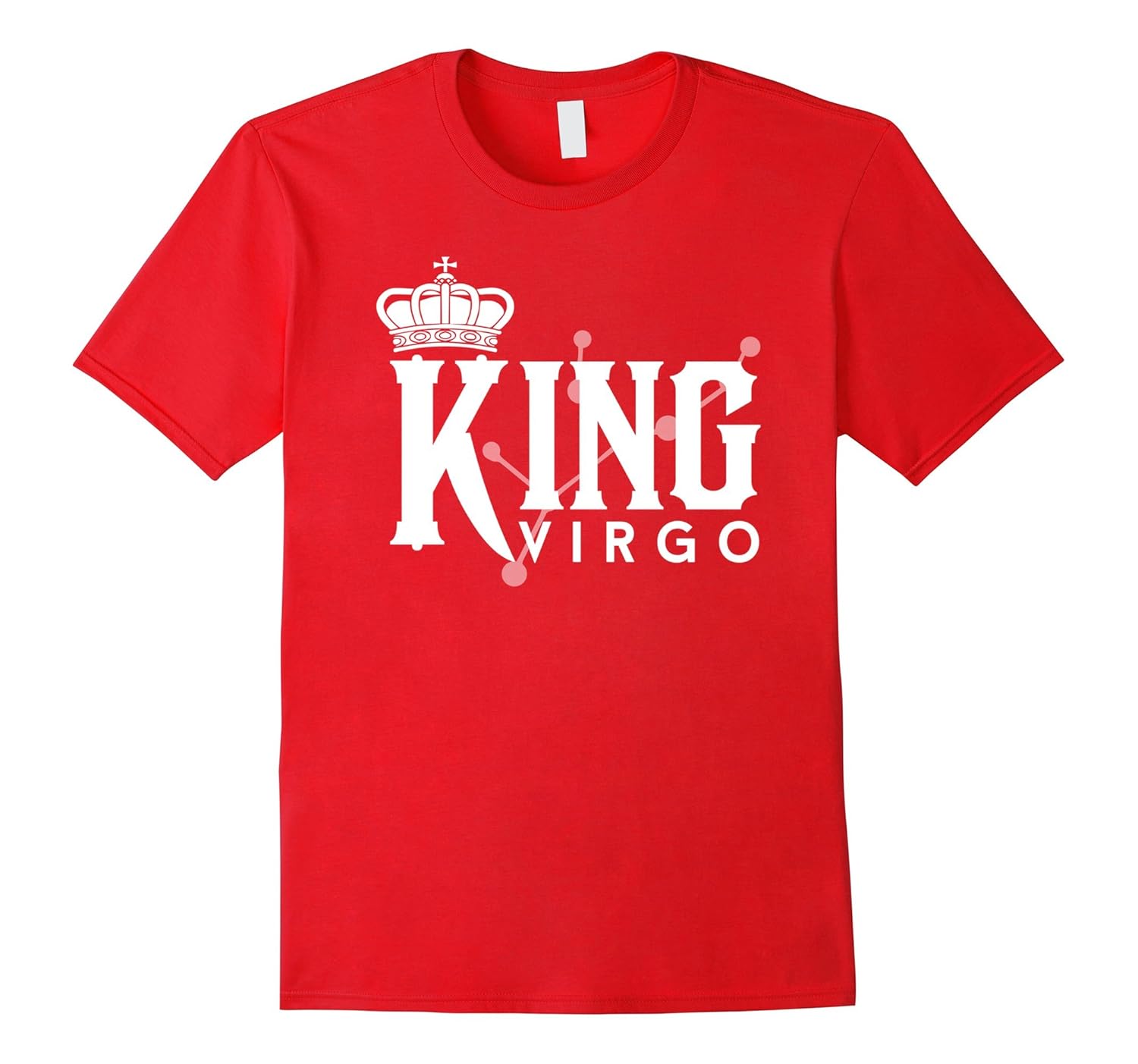 King Virgo T-Shirt Zodiac Virgo Sign-ANZ