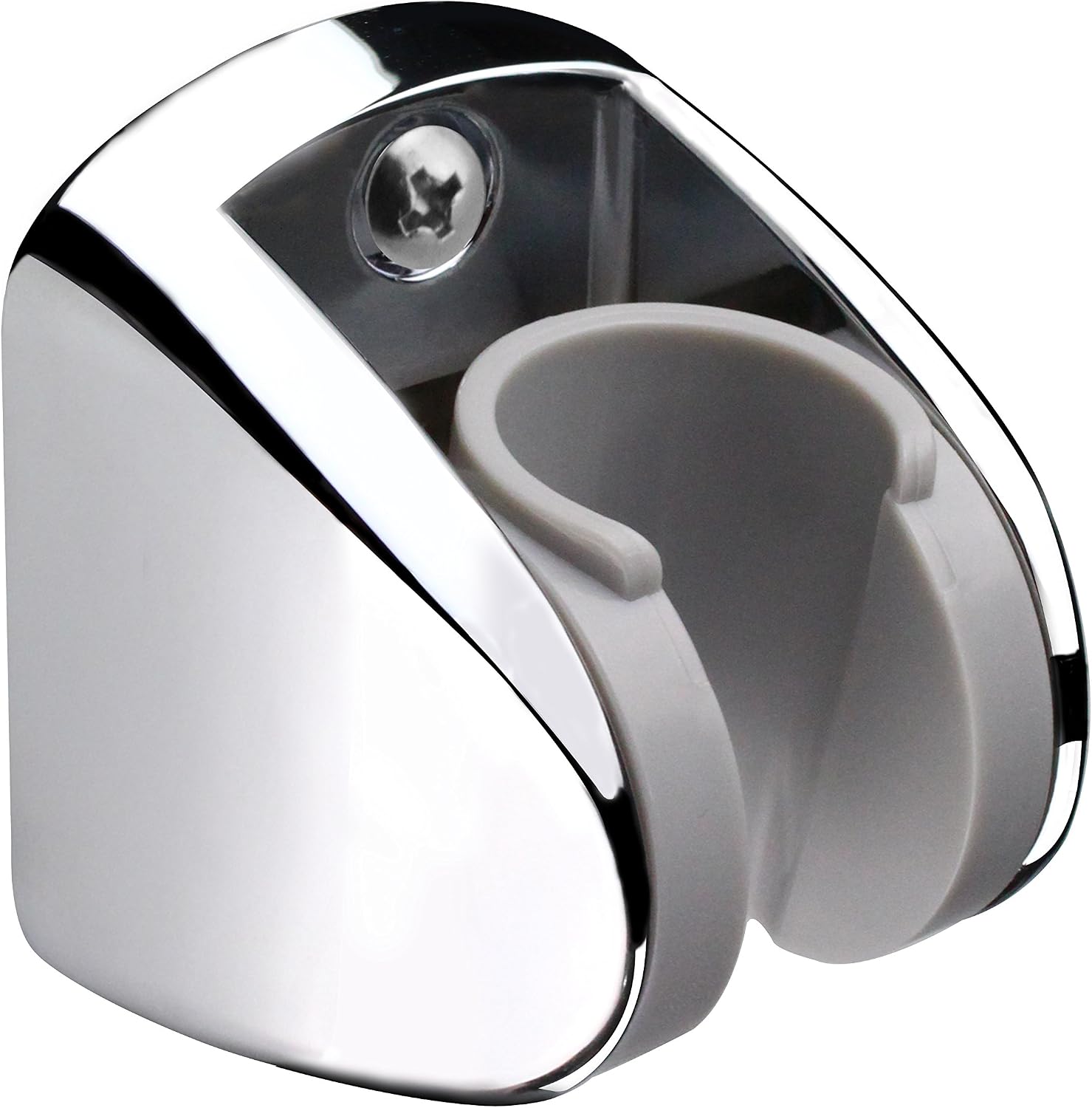 Adjustable Wall-Mounted Shower Head Holder Bracket - Universal Handheld Shower Arm, Silver