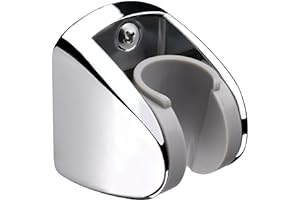 YOO.MEE On Wall Mount Shower Bracket for Handheld Shower Head, Height Adjustable Holder - Large Angle Adjustable to Meet Any 