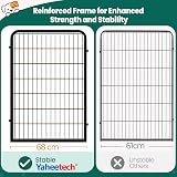 Yaheetech 4-Panel Heavy-Duty Dog Playpen 100cm High for Indoor Outdoor Use view 5