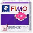 Staedtler FIMO Soft Polymer Clay - -Oven Bake Clay for Jewelry, Sculpting, Crafting, Plum 8020-63