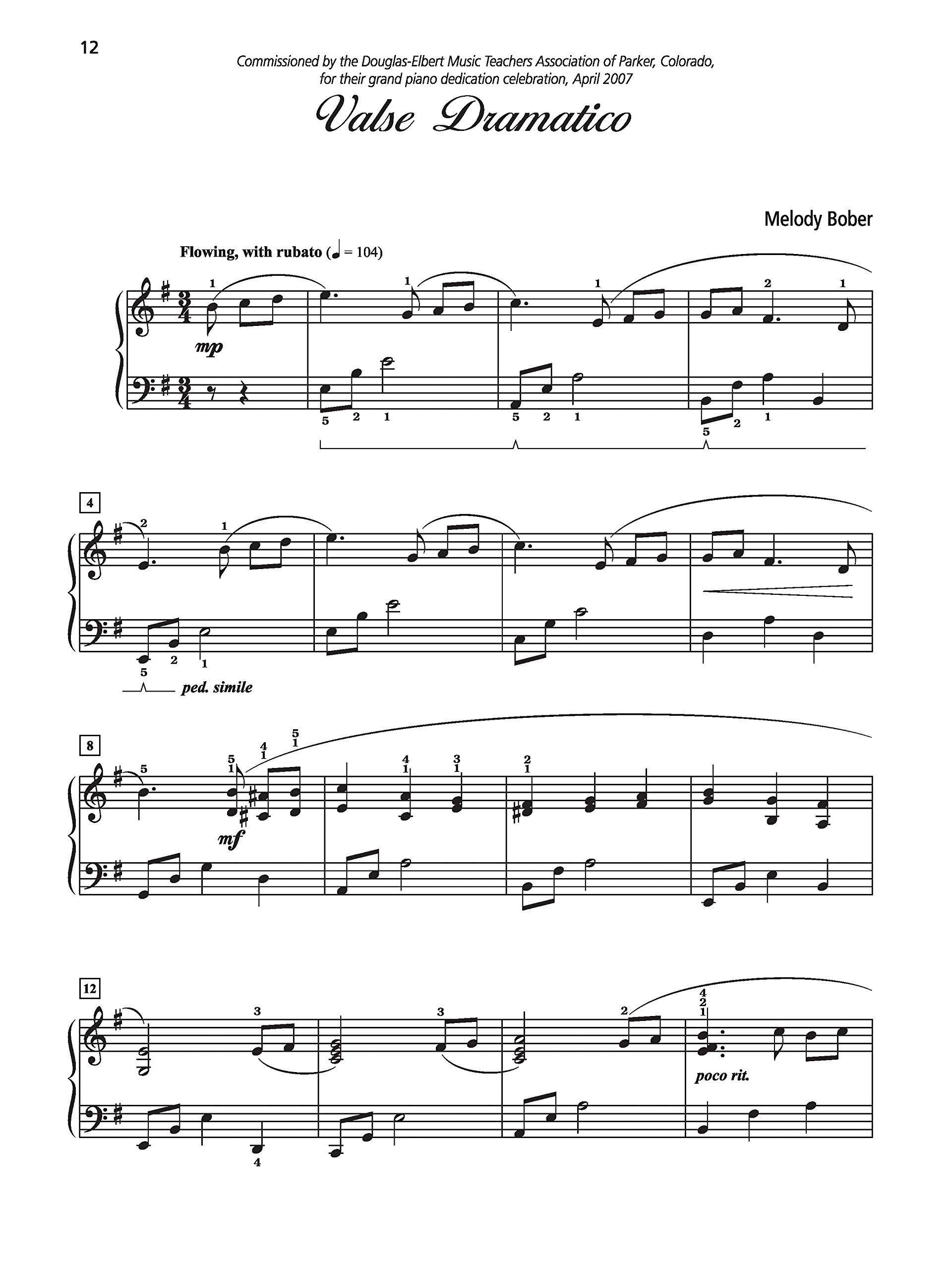 Grand Solos For Piano Bk 6 9 Pieces For Late Intermediate Pianists Bober Melody 0038081326474 Amazon Com Books