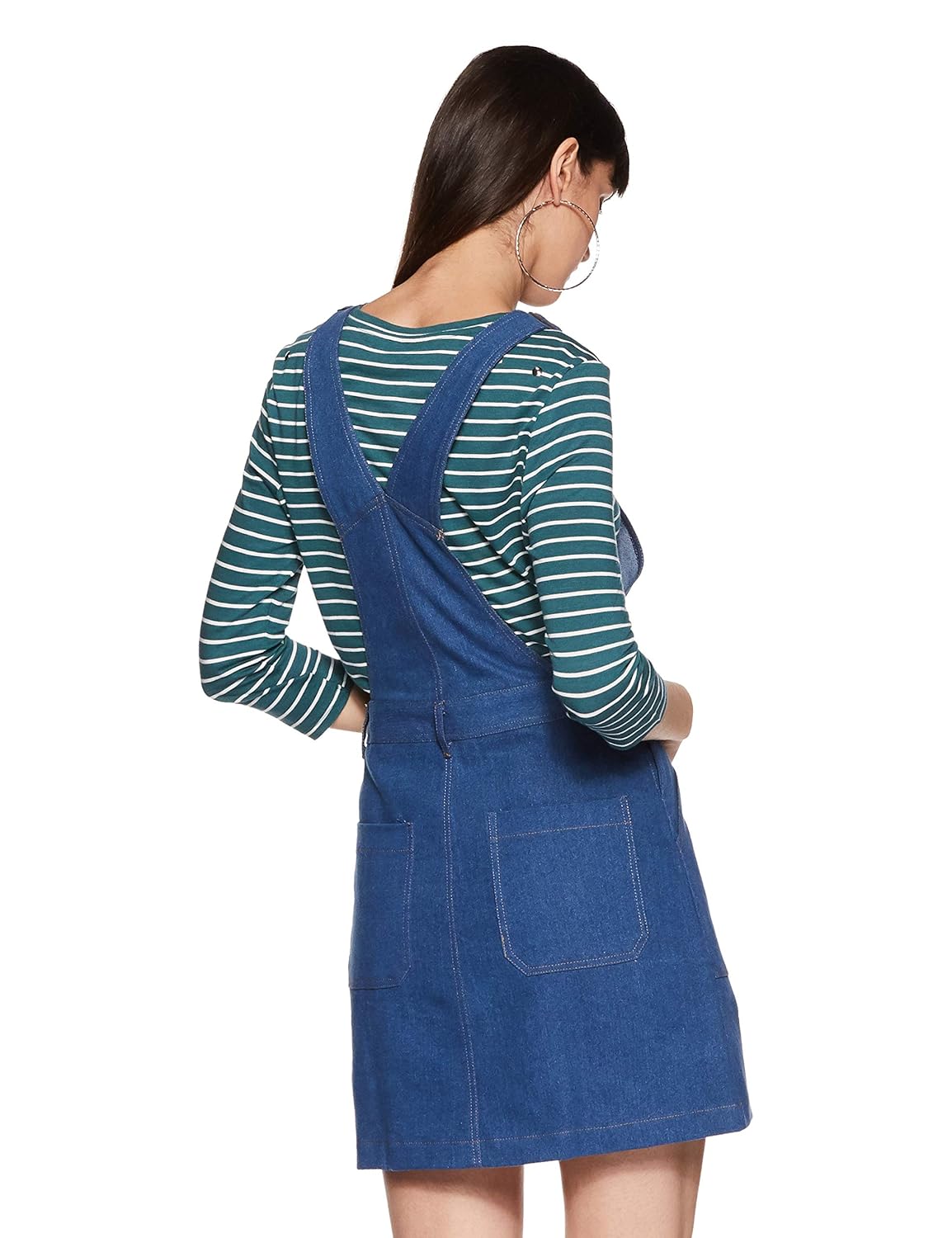 faballey women's denim a-line dress