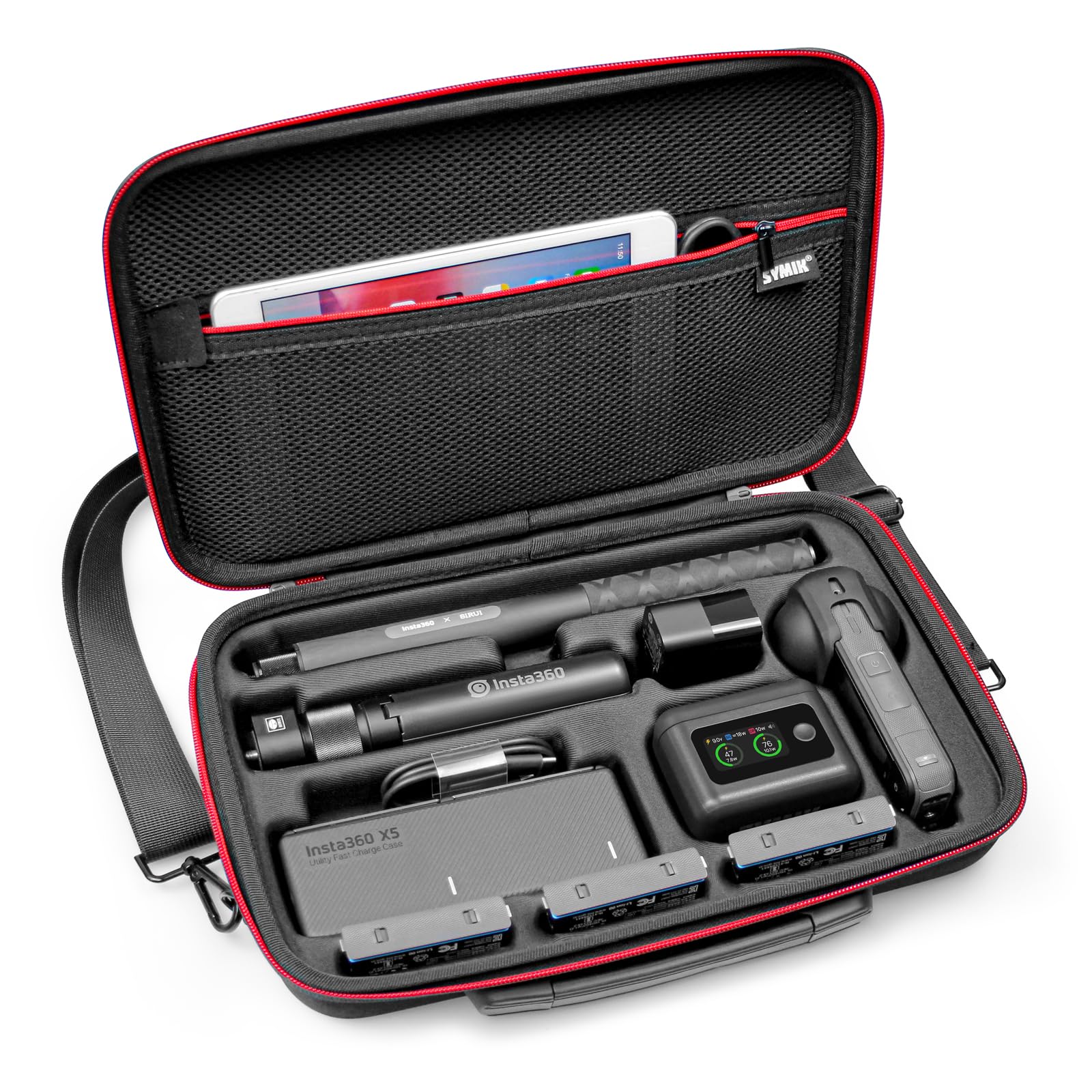 SYMIK Carrying Case for Insta360 X5 X4, Anti-Water